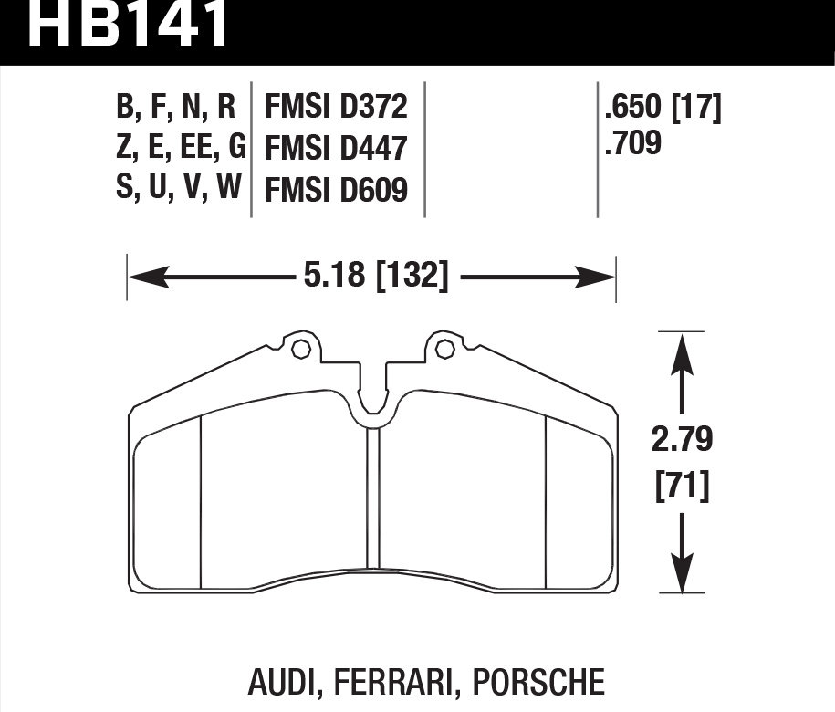   hawk  HB141F.650