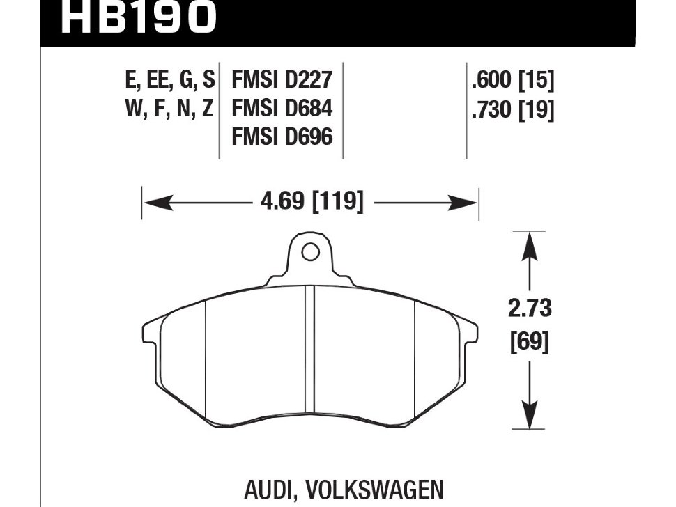   hawk  HB190N.600