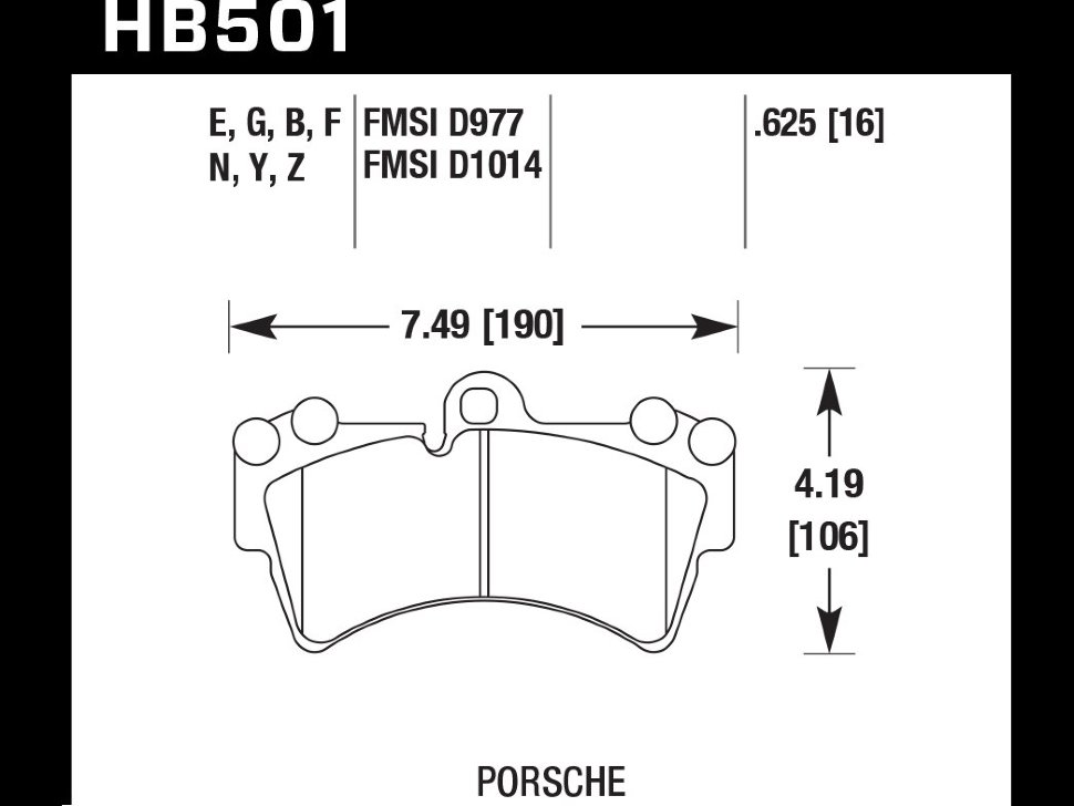   hawk  HB501B.625