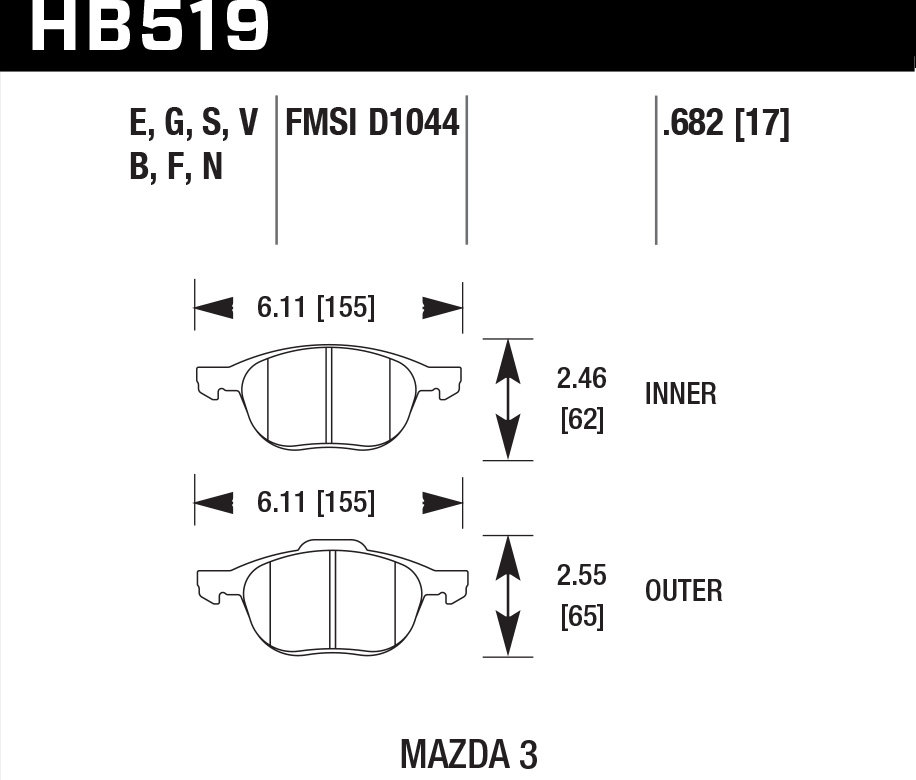   hawk  HB519N.682