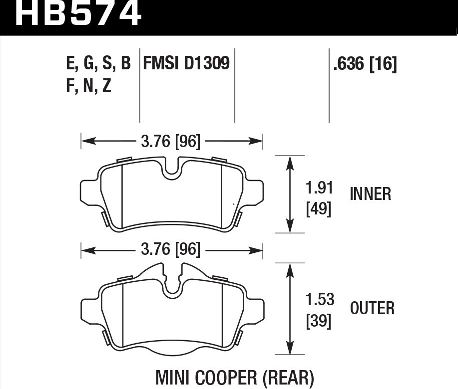   hawk  HB574F.636