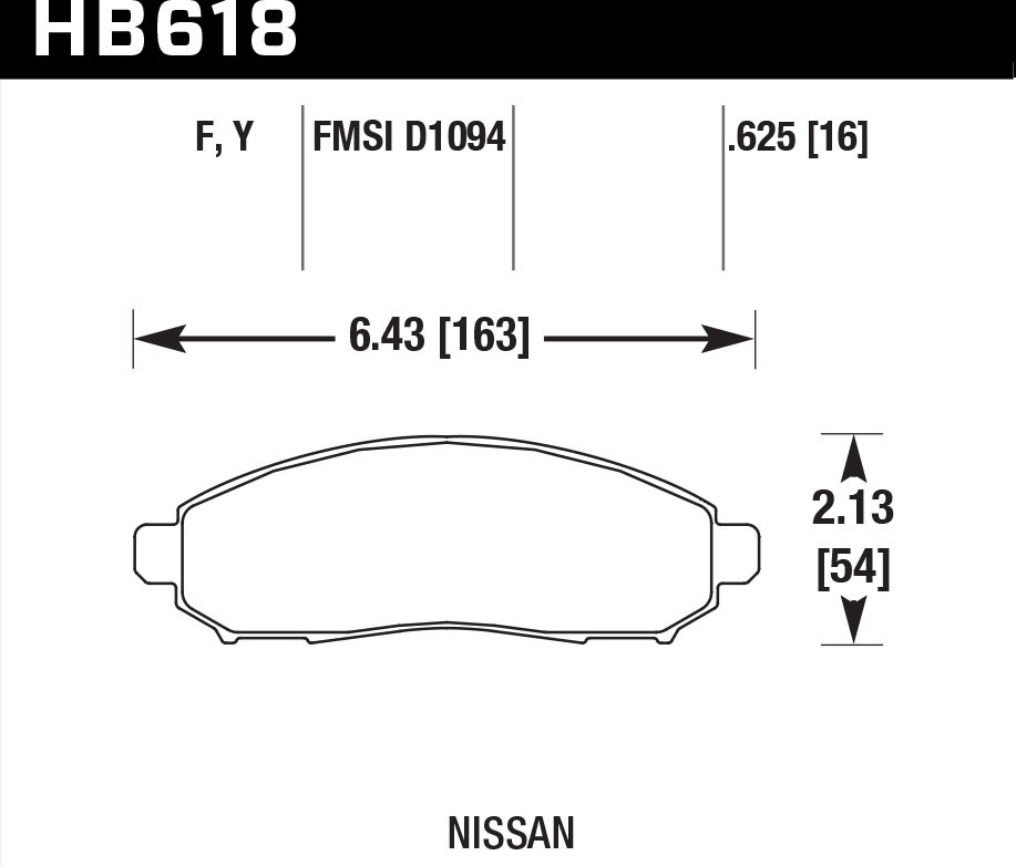   hawk  HB618Y.625
