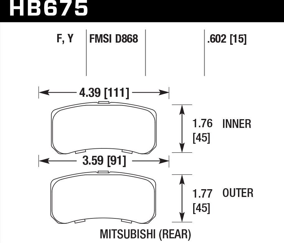   hawk  HB675F.602