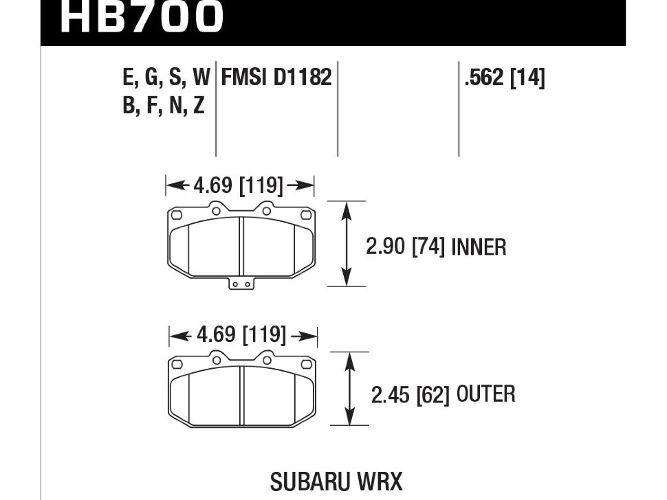   hawk  HB700N.562