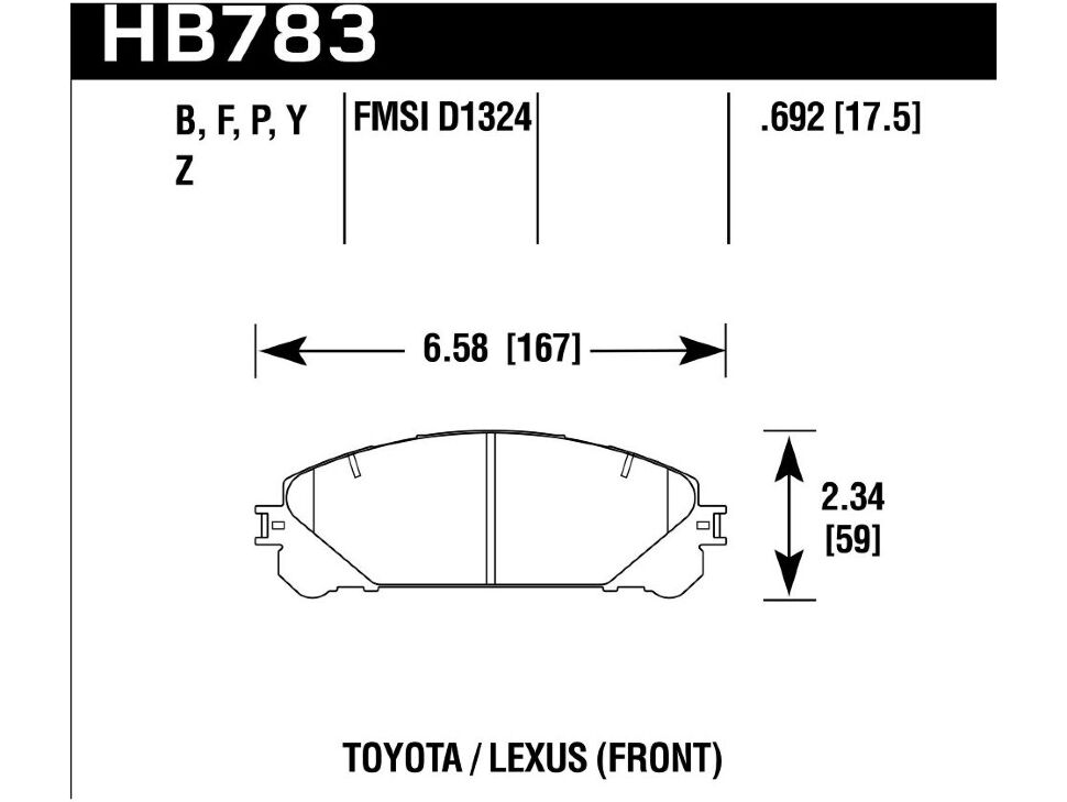   hawk  HB783Y.692